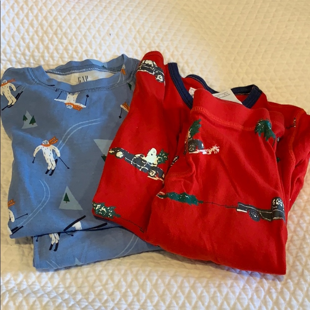 Boys Size 8 Long John Pajamas . 💯 cotton.EUC.